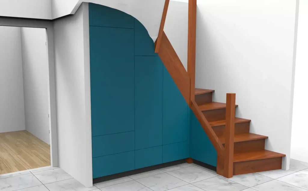 Concept 3D du meuble valide