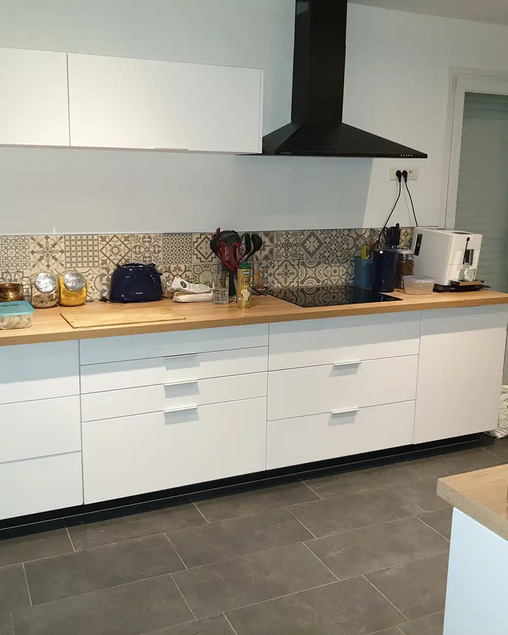 Apres ameublement rénovation de la cuisine