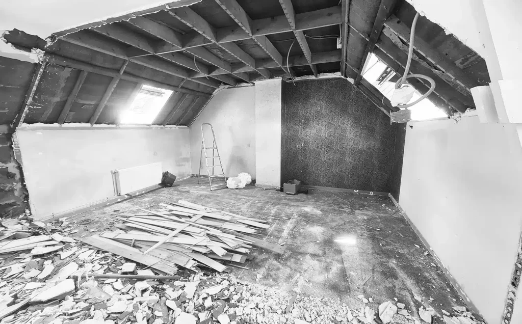 Avant travaux chambre decoration design nb